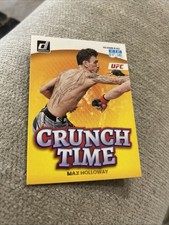 2023 Donruss UFC Crunch Time Max Holloway #11 MMA Card 