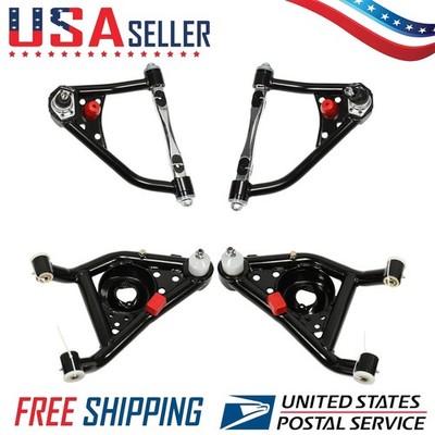 Control Arms For Chevrolet Buick Set of 4 4PCS New Upper Lower GEARZAAR Front