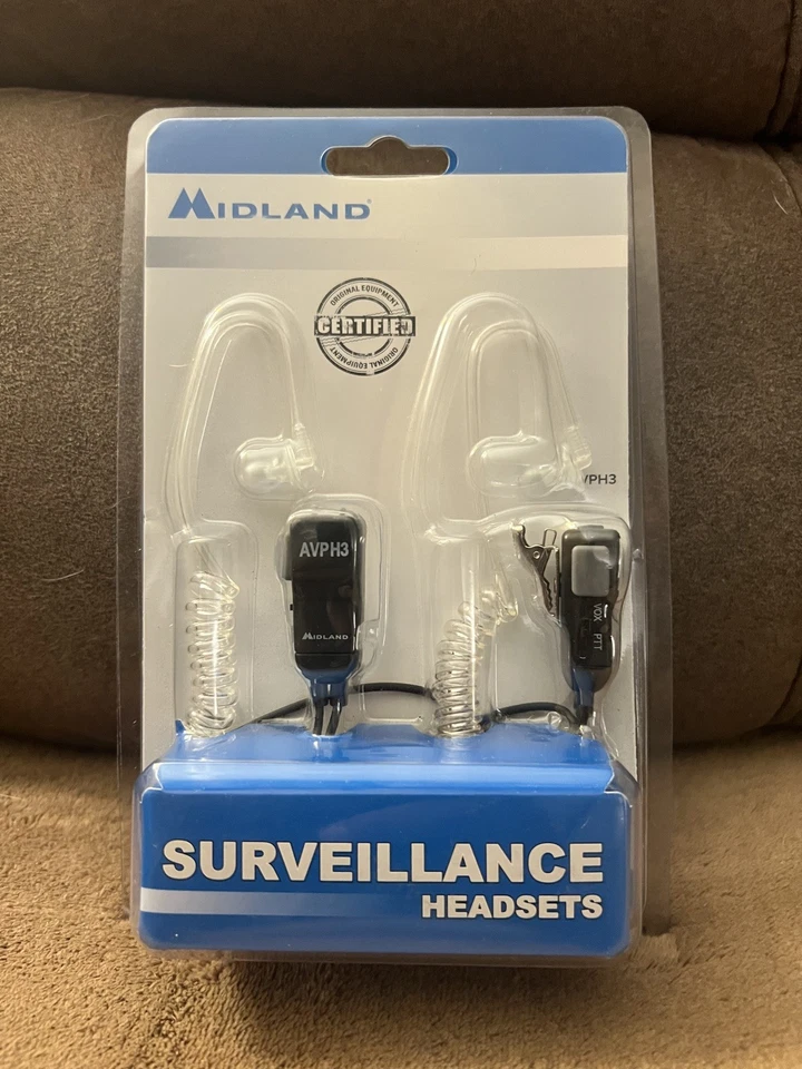 Midland AVPH3 White In-Ear Only Headsets - Image 4 of 4