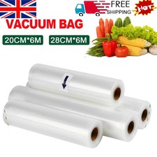 Food Vacuum Sealer Rolls Bags Vaccum Food Storage Saver Seal Bag Pack Embossed