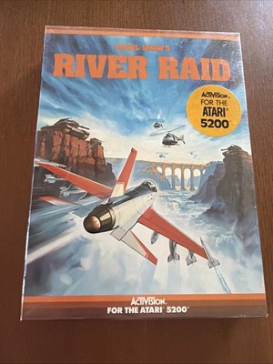RIVER RAID FOR ATARI 5200 NEW AND FACTORY SEALED