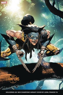 WOLVERINE (2020-2024) #38 VARIANT LEINEL YU NEW CHAMPIONS VARIANT MARVEL COMICS