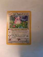 Pokémon TCG Light Wigglytuff Neo Destiny 1st Edition Uncommon Card 54/105 on eBay