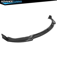 Fits 16-21 Tesla Model X Front Bumper Lip Spoiler Splitter Carbon Fiber Print PP