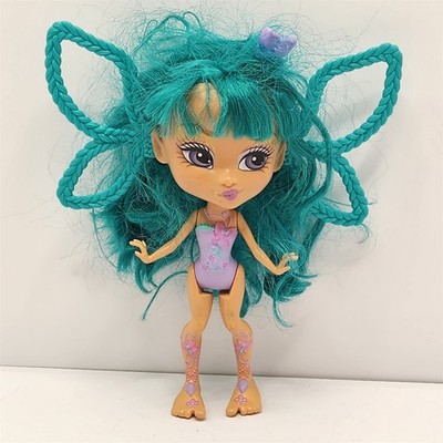 Barbie Fairytopia Magic Of The Rainbow Pigtail Pixies Glimmer Doll 6.5'' 2007