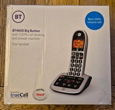 Image of BT 4600 Cordless Landline House Phone Home Handset Phone Nuisance Call Blocker