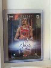 Topps Midnight Dark Marks Rookie Noa Essengue /75 Chicago Bulls