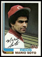 1982 Topps #63 Mario Soto NRMT+