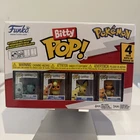 Funko Bitty POP! Pokemon 4-Pack Series 2 Charizard Pichu Bulbasaur Flareon NEW