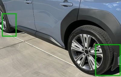Genuine Full Set Splash Guards Mud Flaps For 2023-2026 Toyota bZ4X