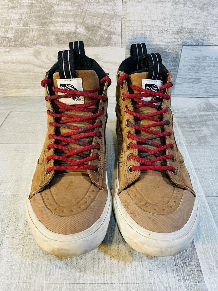 Tenis para mujer VANS Sk8-Hi MTE-2 de caña alta ardilla marrón claro gamuza 6,5 Foto 2 de 4