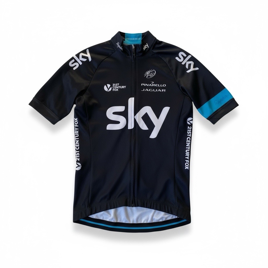 Rapha Team Sky Kids 12-13 year old cycling jersey | eBay