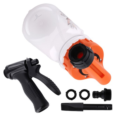 #ad 1L Adjustable Car Wash Foam Cannon for Garden Hose Pressure Quick Connect $23.01