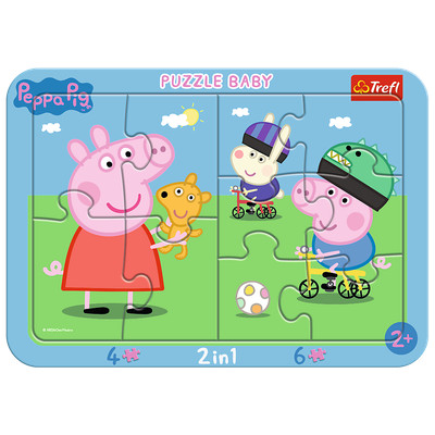 Baby Jolly Peppa Pig Rahmenpuzzle 80021