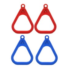 4x Barre De Trapèze Pour Aire De Jeux Enfants Balançoire Triangulaire Anneaux