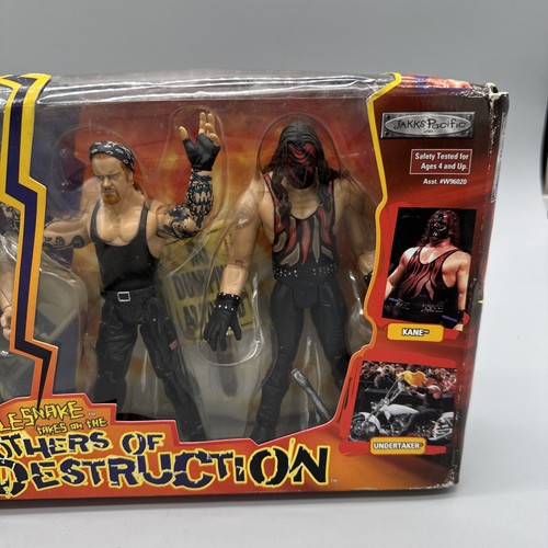 NEU WWF WWE Jakks Pacific Brothers of Destruction Steve Austin Kane Undertaker - Bild 4 von 11