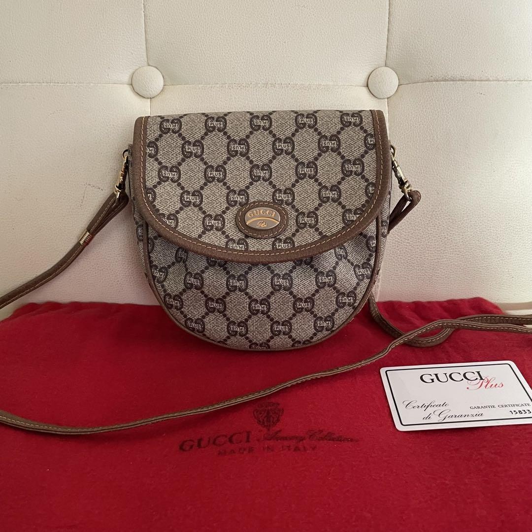 Gucci Vintage 2Way Shoulder Bag with Accessories Certified Pre-Owned