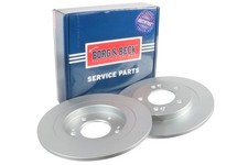 Borg & Beck BBD6365 Rear Brake Discs Pair 330mm Vented Fits Maserati Ghibli
