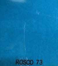 Rosco Gels Roscolux Supergel R73 Peacock Blue Lighting Gel Sheet