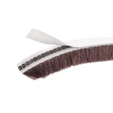 METALLIXITY Adhesive Brush Seal Weather Stripping (5/16"x9/32"x16.4ft), Door ...