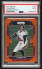 2021 Panini Prizm Orange Wave Prizm 8/60 Tom Brady #294 PSA 9 MINT mz6