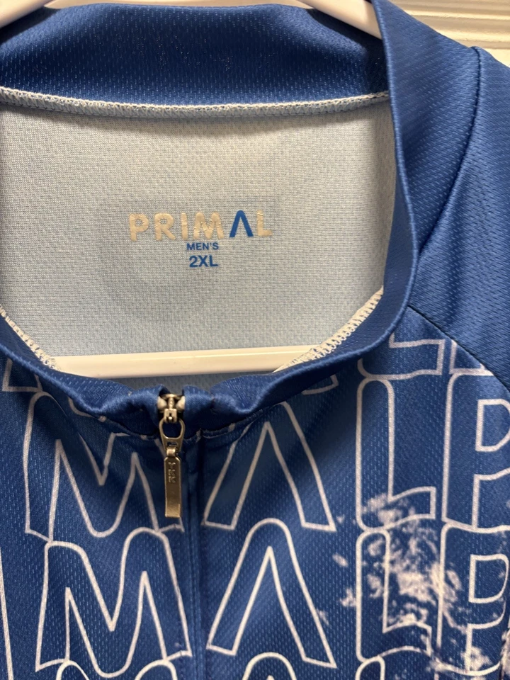 Primal Wear Cadence Men's Sport Cut Jersey 2XL Full Zip - Image 2 of 4