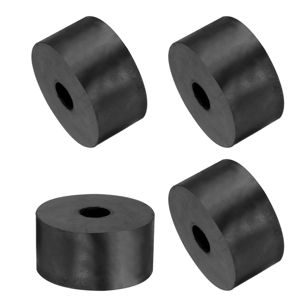 4Stk Gummi Unterlegscheiben Gummispacer 40Mm AußEndurchmesser 10Mm Innendurchmes-image