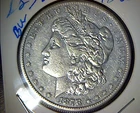 1878-CC Morgan Dollar $1 CARSON CITY Silver One 90% US Coin KEY DATE