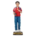 9" St. Carlo Acutis Catholic Religious Resin Figure