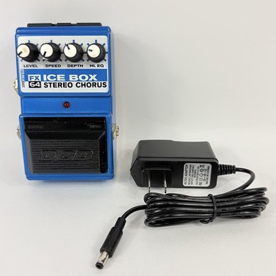 DOD Digitech FX64 Ice Box V3 Stereo Analog Chorus Rare Guitar Effect Pedal EXC