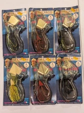Luck E strike buzz baits New Old Stock Lot Of 6