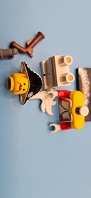 LEGO Imperial Guard ADMIRAL Minifigure pi074 w/Weapons from 6271