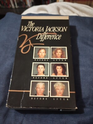 1989 THE VICTORIA JACKSON DIFFERENCE Makeup / Makeover Techniques Video 