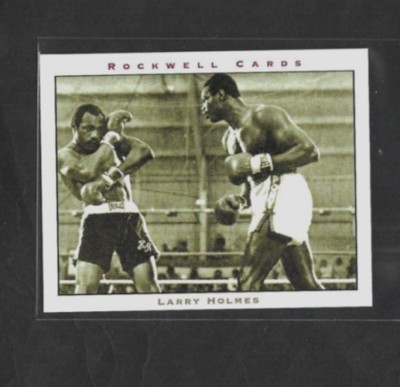 2002 Rockwell Boxing The Great Heavyweights Large #7 LARRY HOLMES