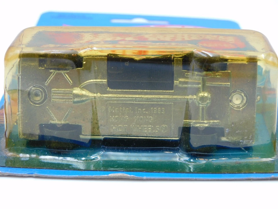 Hot Wheels 7065 Crash Patrol auto da scontro vintage die cast Hong Kong 1984 - Immagine 4 di 4