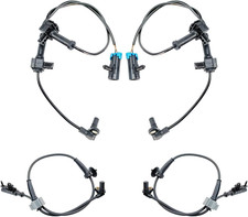 15229012, 10384745 ABS Wheel Speed Sensors Front Rear-Left/Right Compatible with