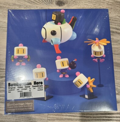 Bomberman Hero Original Soundtrack (Pink Marble Vinyl) - Jun Chikuma
