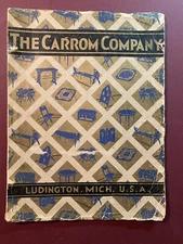 The Carrom Company Catalog Circa 1924 Rare Games