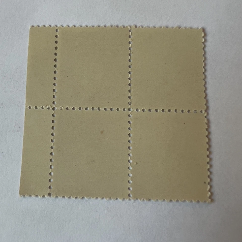 1944 FRANCE 5C MNH OG MINT BLOCK OF 4 STAMPS #475 WITH SIDE TAB ARC DE TRIOMPHE - Image 2 of 2