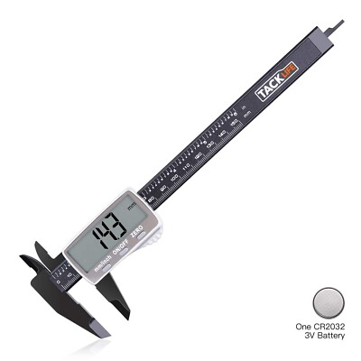 150 mm 6 Zoll Digitaler Messschieber leicht misst Tiefe Schritt in metrisch und imperial