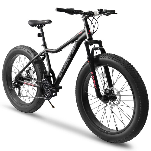 Youth 21 Speeds Disc Brakes Mountain Bike Carbon Steel Frame