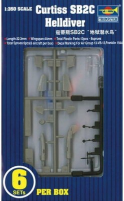 NEW Trumpeter 1/350 GRUMMAN SB2C HELLDIVER Bomber