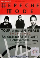 Depeche Mode - Stuttgart, Stuttgart 2009 | Konzertplakat | Poster