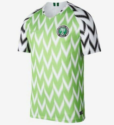 Retro NIGERIA 2018 Home Shirt - Picture 1 of 6