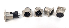 NEUTRIK XLR 3p male Einbaustecker Platinenkon...