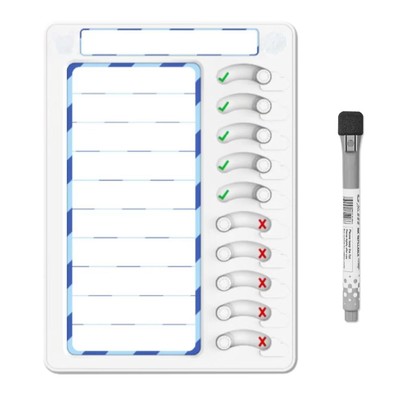 DIY Blank Chore Chart Memo Boards - Home Chore Schedules Memo Checklist Plan ...