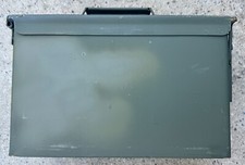 Authentic Waterproof U.S. ARMY Military .50 CAL 5.56mm AMMO CAN BOX M2A1 Metal