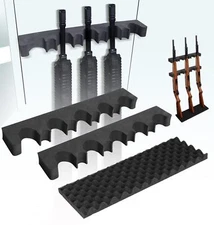 Gun Rack for Shotgun Rifle Rest,Rifle Storage Foam Material with Magnetic Strip 