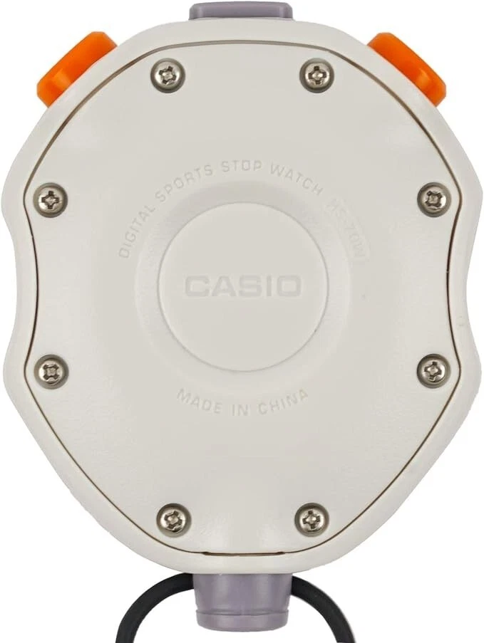 Casio Stop Watch HS-70W-8JH Impermeable Cronómetro Deportivo HS-70W Blanco Japón Nuevo Foto 3 de 4