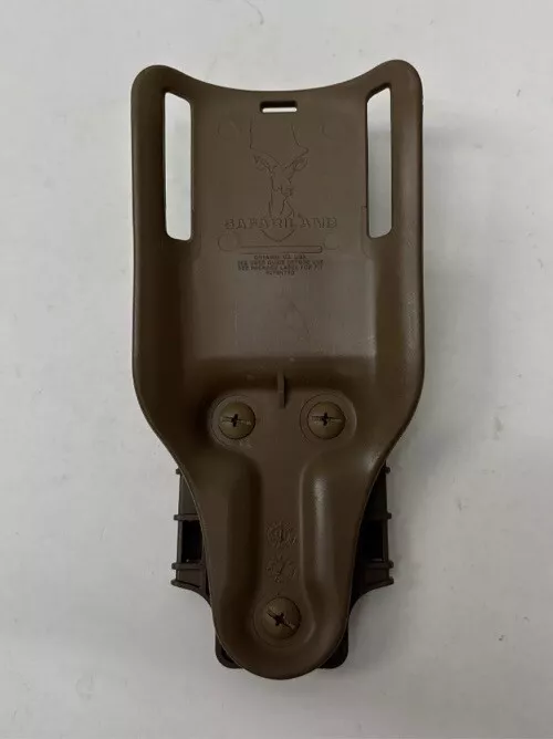 Safariland Coyote 6070UBL Mid-Ride UBL Belt Adapter w/ QLS-22, Not Imitation - Image 3 of 3